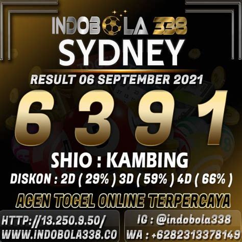 Result Pengeluaran Sydney Night Pools Resmi di Indonesia.
